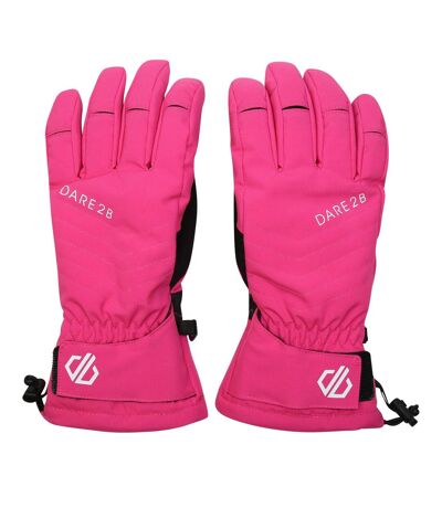 Dare 2B Womens/Ladies Charisma II Ski Gloves (Pure Pink) - UTRG7969