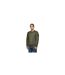 Mens Morello Rib Knit Jumper Green Weekend Offender-1