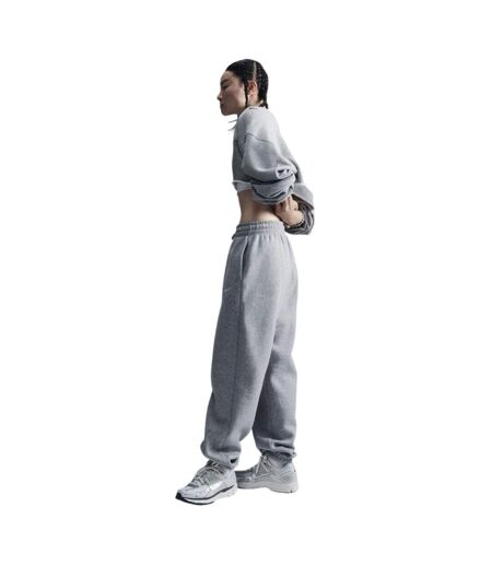 Pantalon De Jogging Femme Gris Foncé Chiné Nike