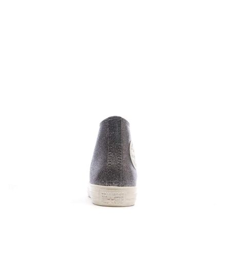 Baskets grises à paillettes femme converse chuck taylor all star