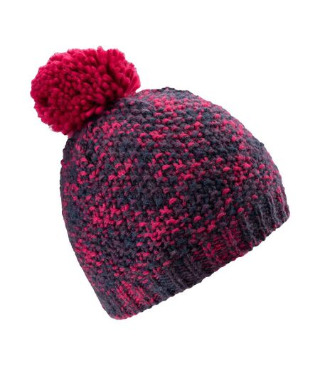 Bonnet D'hiver Halla Femme Bleu Nuit Rouge Persan Hi-Tec