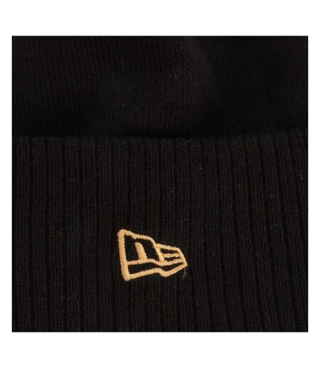 Womens/ladies Toronto Raptors Nba Knitted Beanie Black New Era