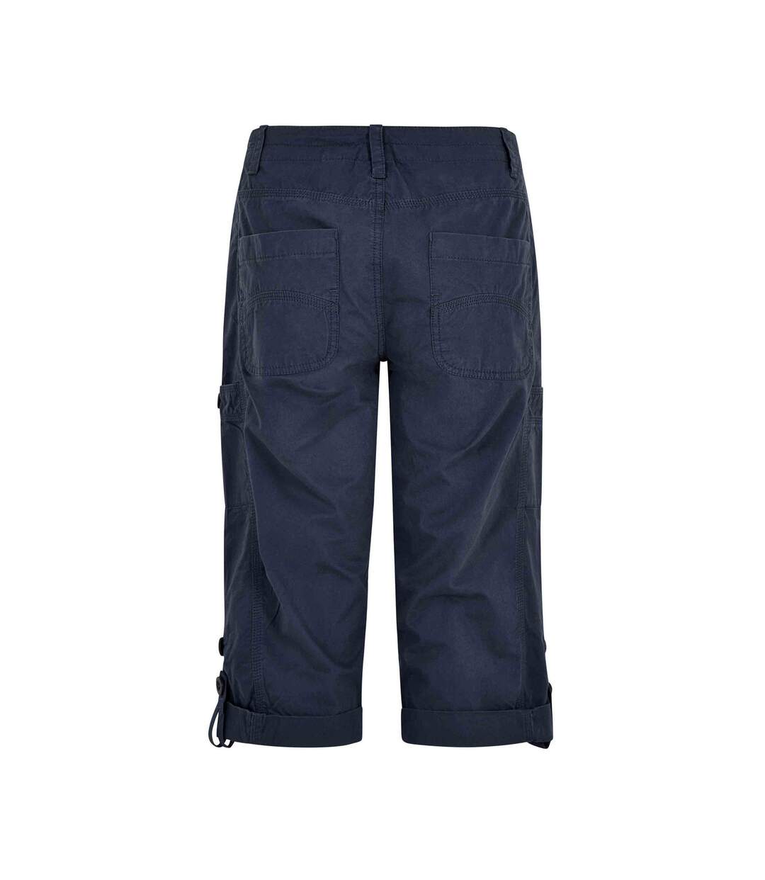 Womens/ladies salena 3/4 shorts navy Weird Fish-2