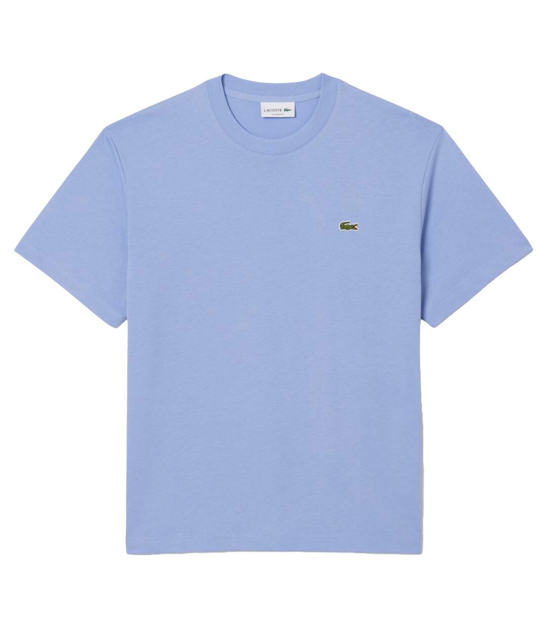 T-shirt Motif/style Logo Brodé Homme Bleu Delft Lacoste-2