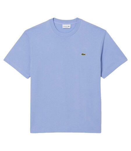 T-shirt Motif/style Logo Brodé Homme Bleu Delft Lacoste