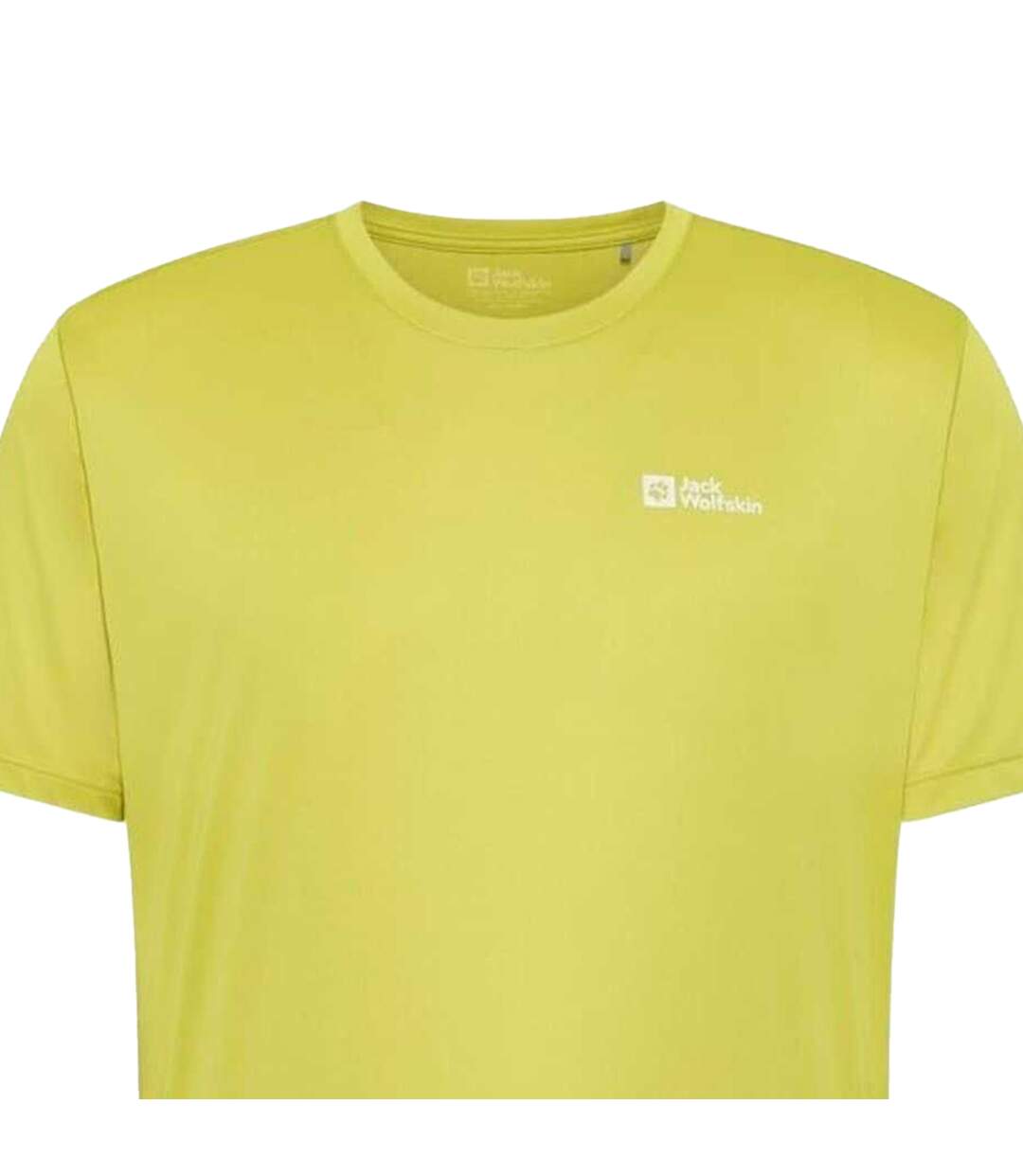 T-shirt Motif/style Tech Homme Vert Pomme Jack Wolfskin-2