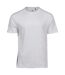 T-shirt power homme blanc Tee Jays-1