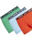 Pack of 3  Mens boxer shorts  orange/blue/green Nike-3