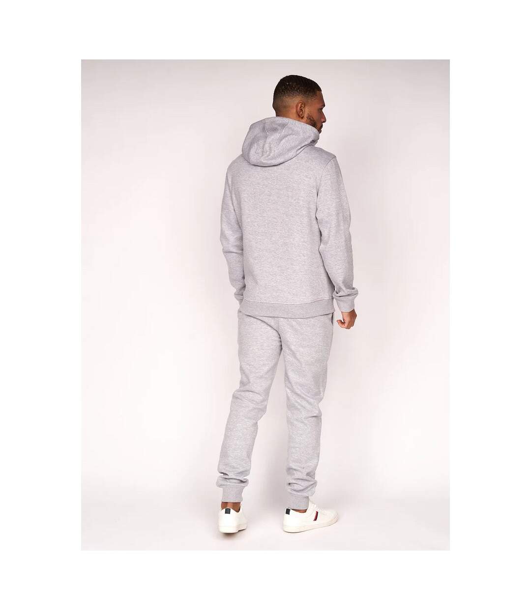 Duck and Cover Mens Meleweres Snood Collar Hoodie (Grey Marl) - UTBG993-2