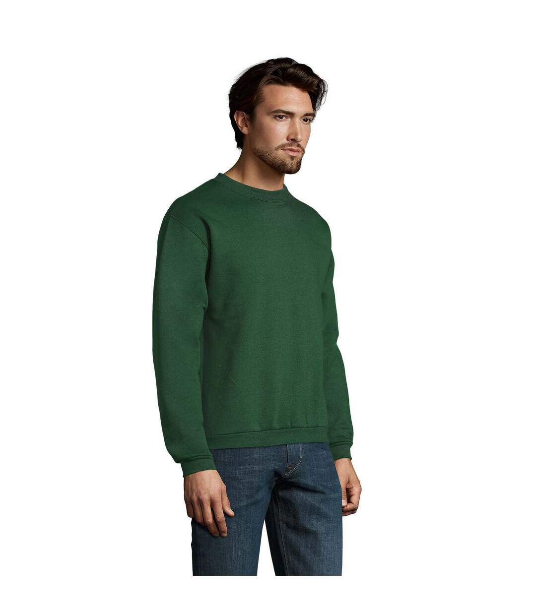 Sweat Spider Homme Vert Bouteille SOLS-3