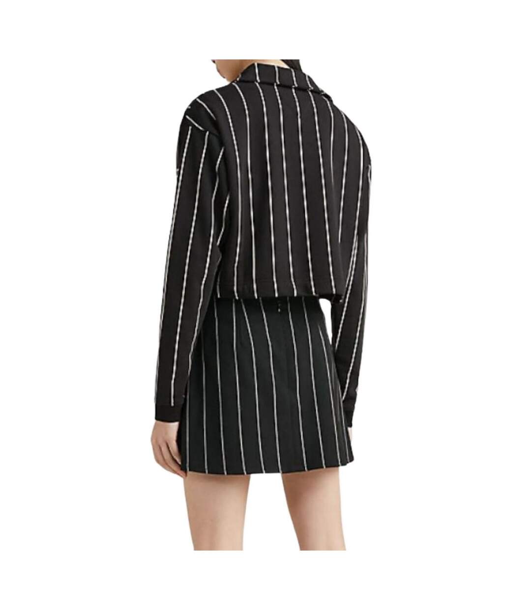 Sweat Motif/style Rayé Femme Noir Tommy Hilfiger-3