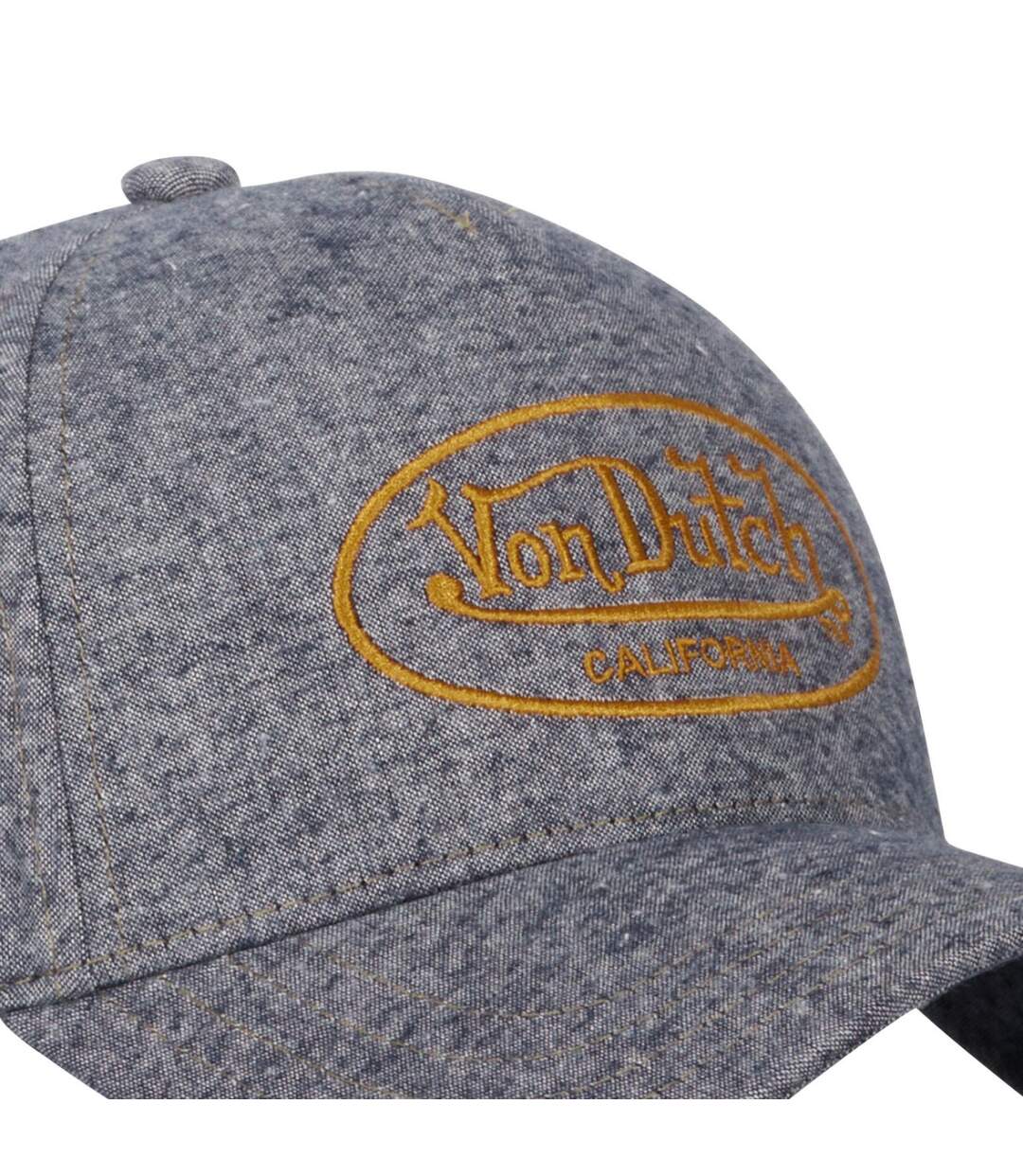 Casquettes homme baseball en Jean usé Von Dutch Vondutch-3