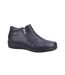 Fleet & Foster Womens/Ladies Friesan Leather Ankle Boots (Navy) - UTFS10129