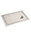 Set de Table Brodé Opaline 33x45cm Gris-1