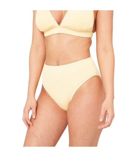 Bas De Maillot De Bain Motif/style Texturé Femme Citron Be You