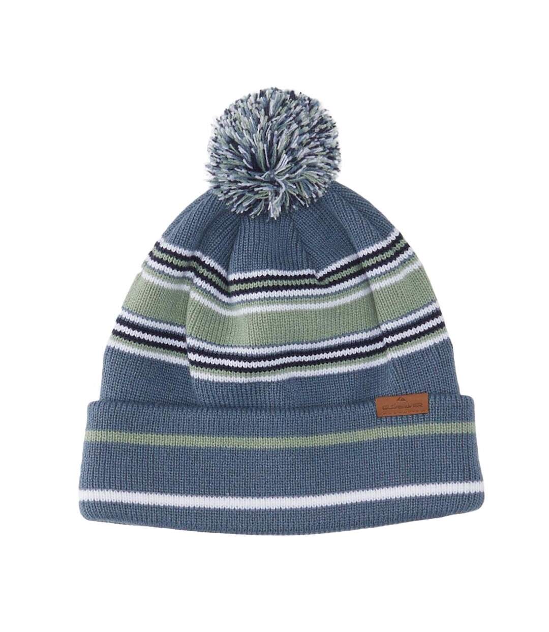 Bonnet Bleu/Vert Homme Quiksilver The Standstill - Taille unique-1