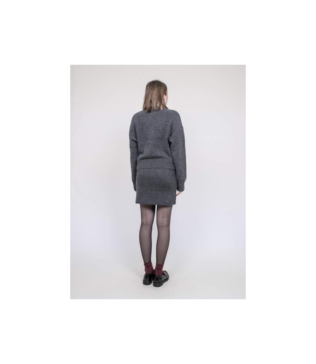 Jupe courte en maille XAFUMA - Dona X Lisa-2