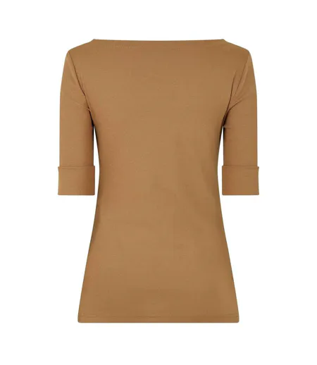 T-shirt Lauren Judy Femme Marron Clair Ralph Lauren