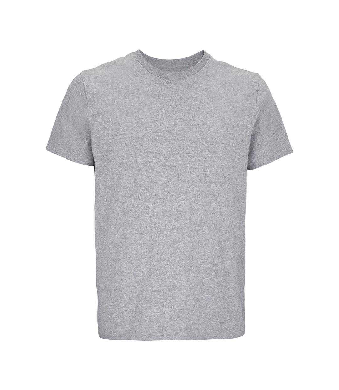 Unisex Adult Lyam T-shirt Grey Marl SOLS-1