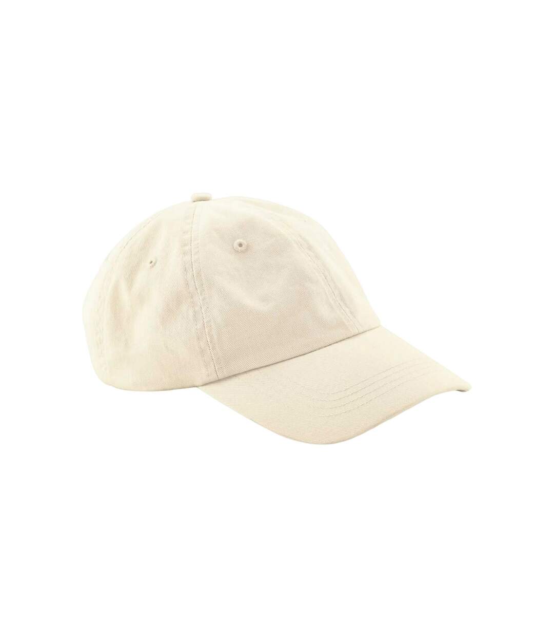 Casquette De Baseball Beige Pâle Beechfield-1