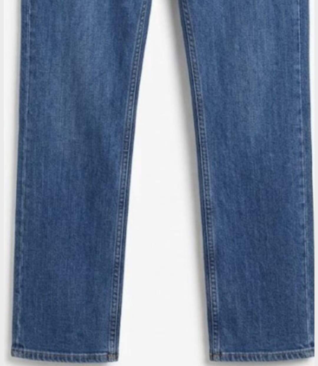 CHALLENGER FALCONE1 — Jean 5 poches bleu stone 100% coton : la toile robuste au style authentique-3