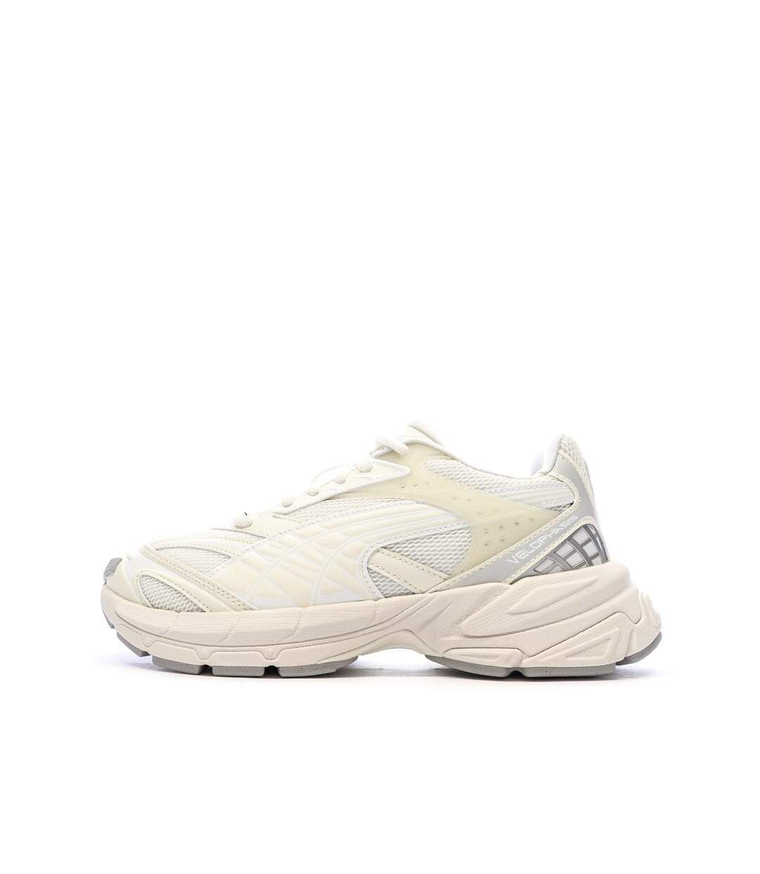 Baskets blanches femme puma velophasis always on-1