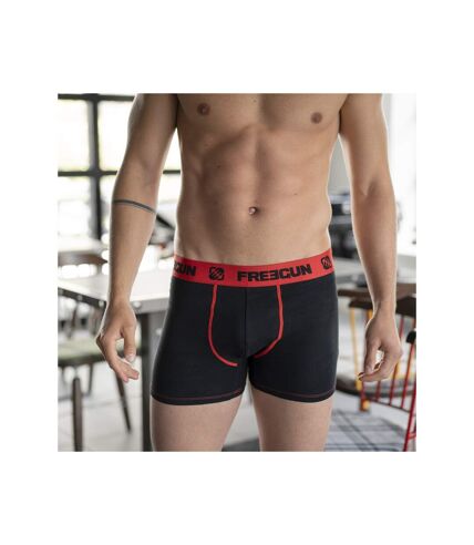 Lot de 6 Boxers coton homme Uni Freegun