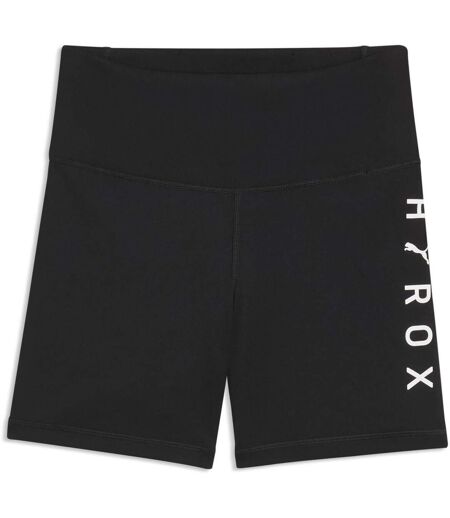 Womens/ladies Hyrox Compression Shorts Black Puma