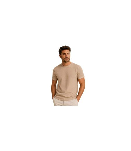 Unisex Adult Gosford Regular T-shirt Stone Threadbare