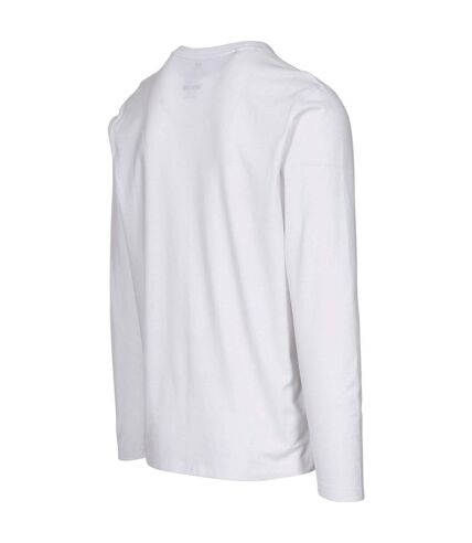 Trespass Mens Wrenburyton Long-Sleeved T-Shirt (White) - UTTP5243