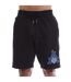 Mens Juniper Fleece Sweat Shorts Black Avirex-1