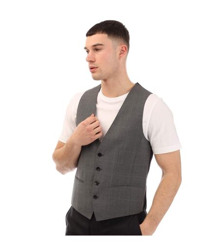 Gilet Huge6 Homme Gris Hugo Boss