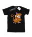 Disney - T-shirt ALADDIN ANGRY ABU - Femme (Noir) - UTBI18113-1
