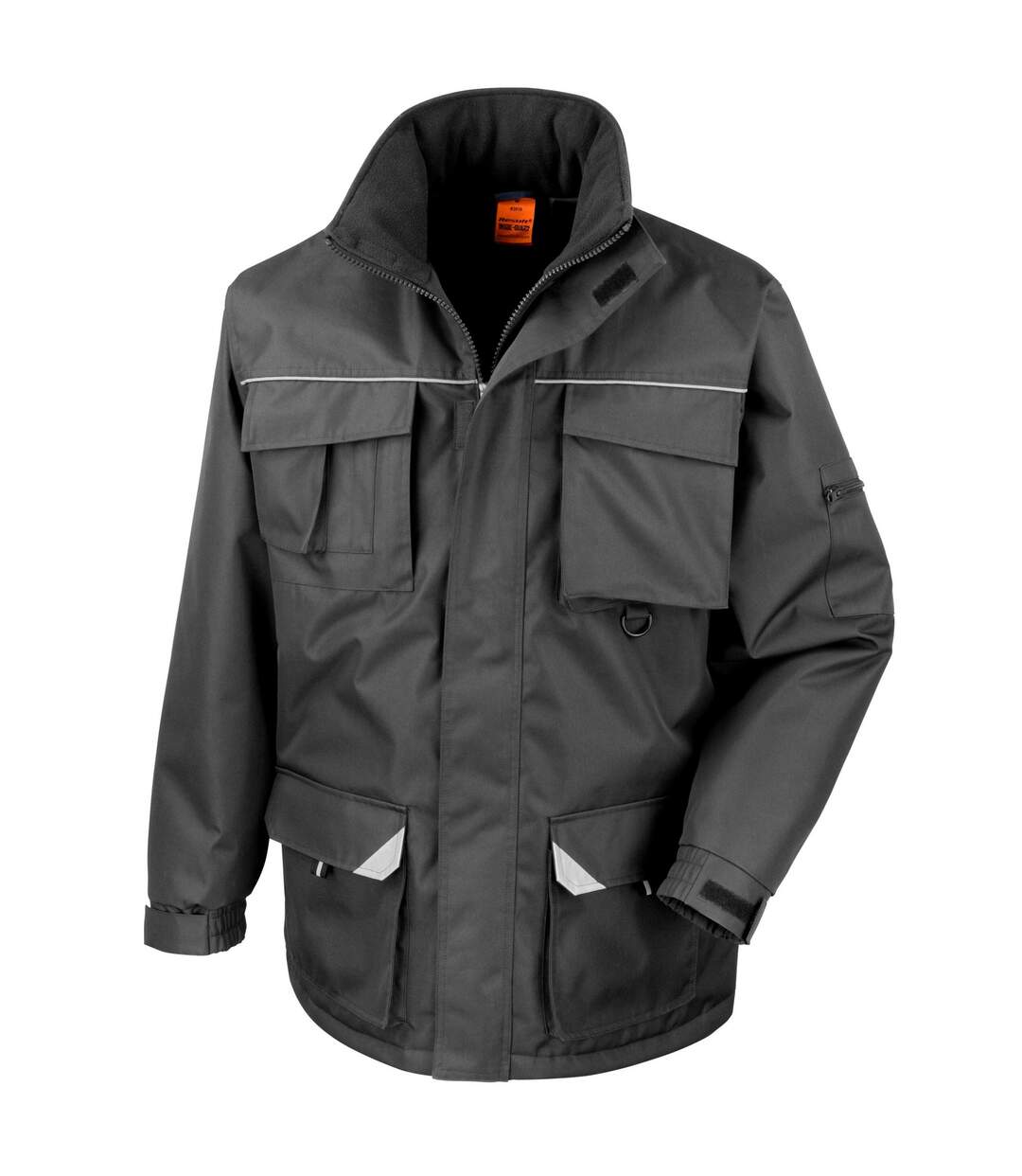 Manteau sabre homme noir WORK-GUARD by Result WORK-GUARD by Result