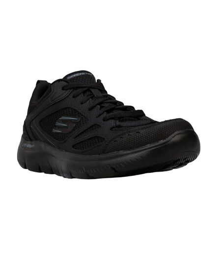 Mens Summits South Rim Trainers Black Skechers