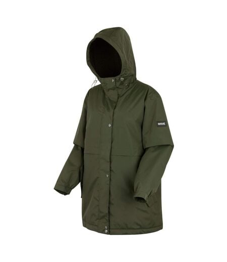 Veste Imperméable Brielly Femme Kaki Foncé Regatta