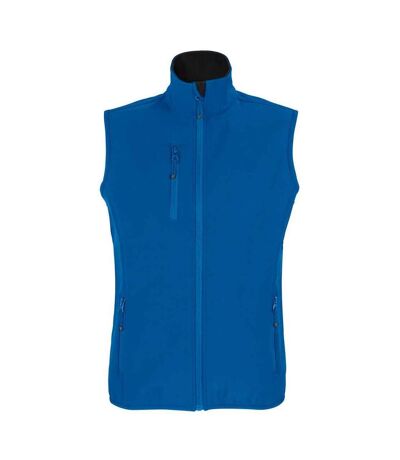 SOLS Womens/Ladies Falcon Softshell Recycled Body Warmer (Royal Blue)