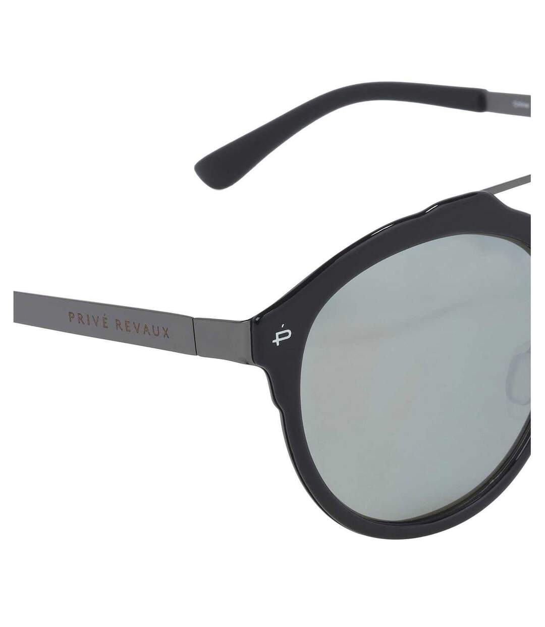 Lunettes De Soleil Motif/style Arrondi The Producer Homme Taille Unique Noir Prive Revaux-3