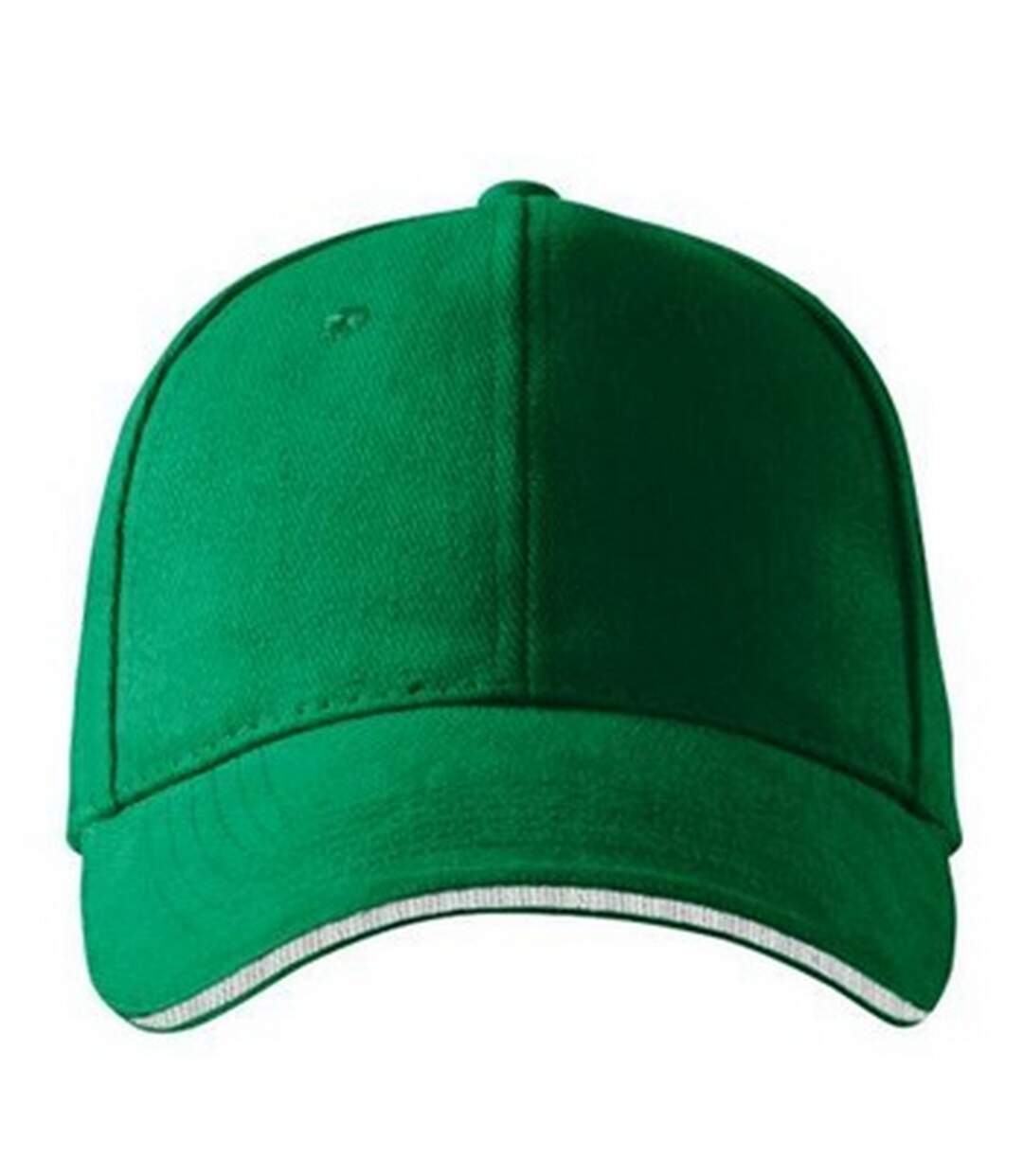 Casquette De Baseball Motif/style 6 Panneaux Vert Malfini-1
