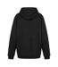 Mens Identity Relaxed Fit Hoodie Black White Reebok-2