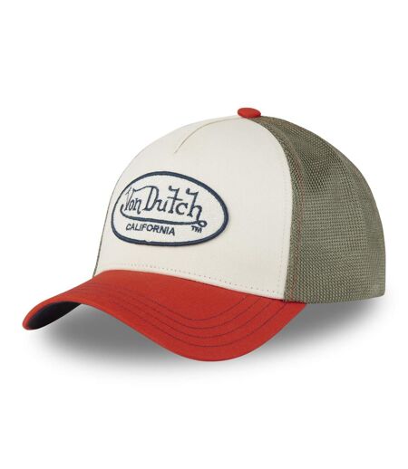 Casquette baseball avec filet et patch en bouclette et broderie Terry Vondutch