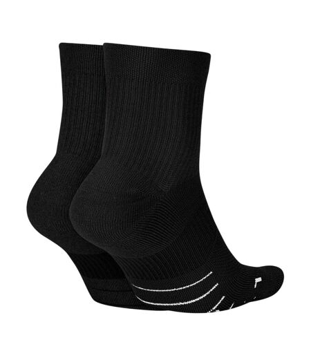 Lot De 2  Socquettes Adulte Noir Nike