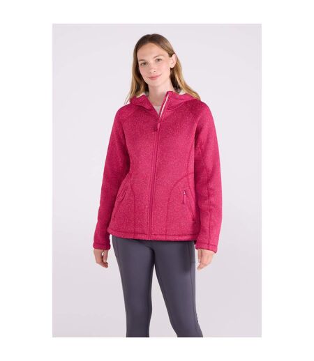 Veste À Capuche Nevis Femme Rose Vif Mountain Warehouse