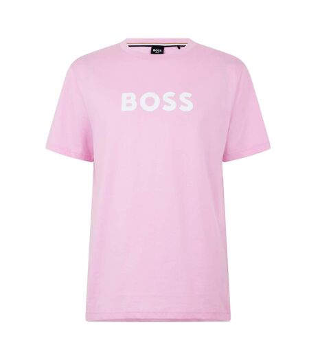 Mens Hbw Logo T-shirt Light Pink Boss