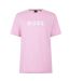 Mens Hbw Logo T-shirt Light Pink Boss-1