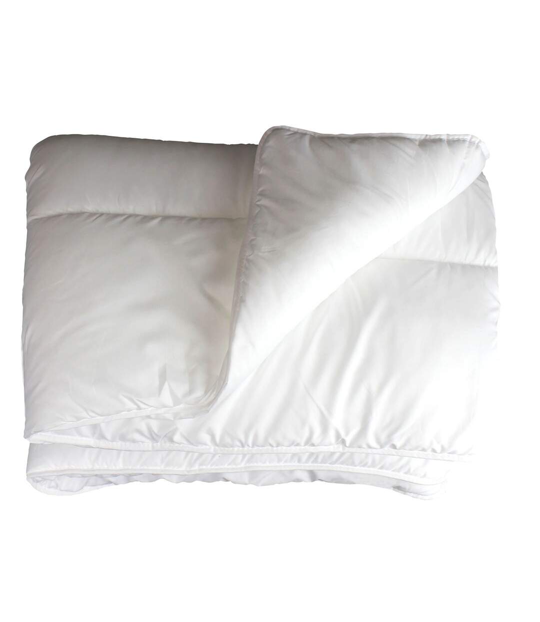 Couette premium - Polyester anti acarien 400g/m² - 140 x 200 cm - Blanc-1