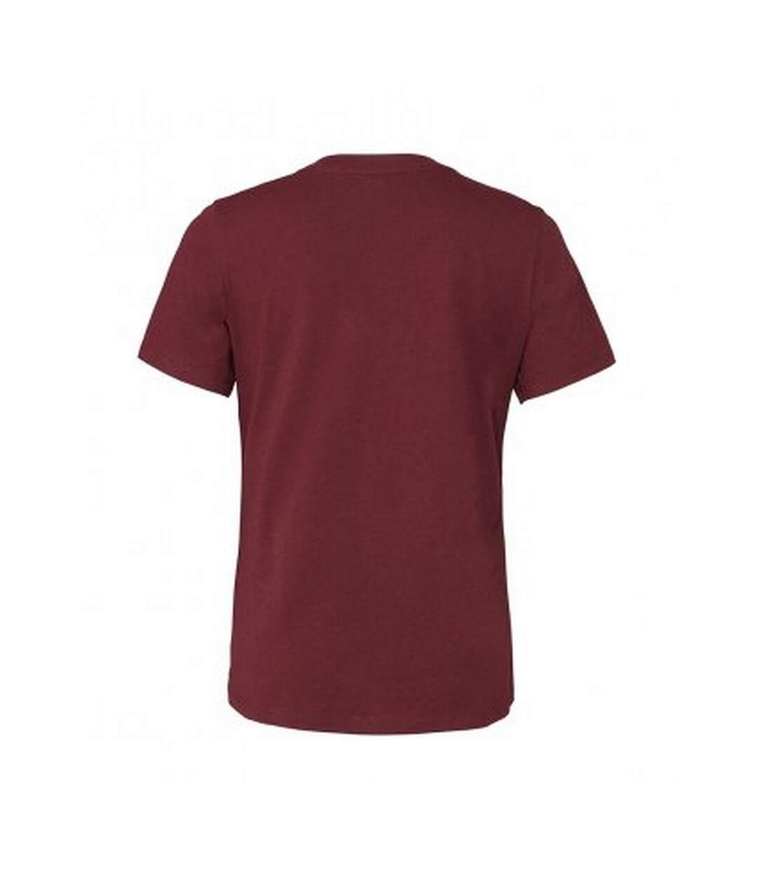 Bella t-shirt jersey femme bordeaux Bella + Canvas