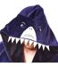 Robe De Chambre Motif/style Tête De Requin Homme Bleu Marine Keanu-4