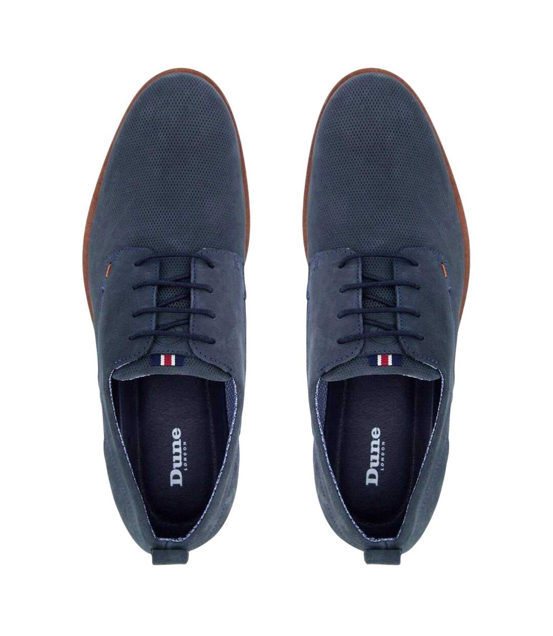 Mens Balad Leather Shoes Blue Dune London-3
