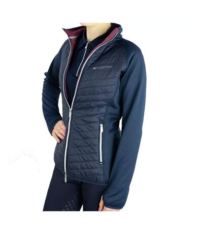 Womens/ladies synergy elevate sync lightweight padded jacket navy/fig Hy